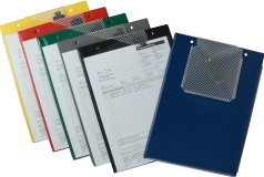 "TOP" Auftragstaschen / Auftragsmappen 10er-Pack f�r DIN-A4 Belege